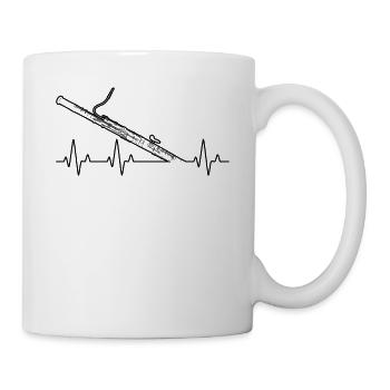 Bassoon Bassoon Bassoon Player Bassoonist - Mug - white - Right