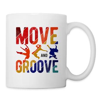 Breakdancing Tanzen für Tänzer - Tasse - Weiß - Rechts