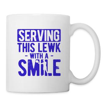 Tennisplatz Spruch Für Tennis - Tasse - Weiß - Rechts