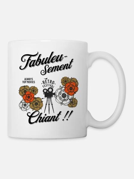 Fabelhaft langweilig!! - Tasse - Weiß