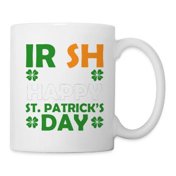 Irish You A Happy St. Patrick's Day Holiday - Mug - white - Right