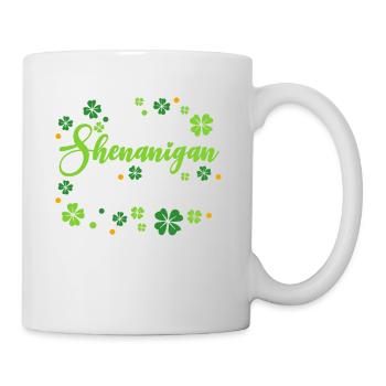 Je suis coordonnatrice de Shenanigan St. Patrick’s - Mug blanc - blanc - Droite