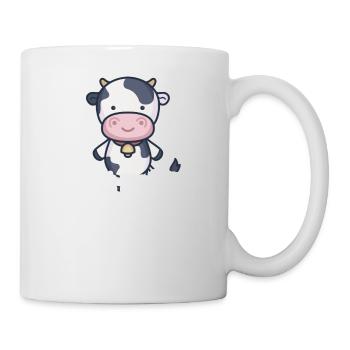 Cow has milk for several days - Mug - white - Right