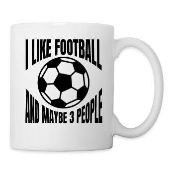 Équipe de football Joueurs de football Club de football - Mug blanc - blanc - Droite