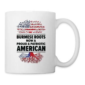 Né Birman Myanmar États-Unis - Mug blanc - blanc - Droite