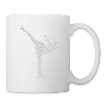 Live on the Edge Figure Skater Skating - Mug - white - Right