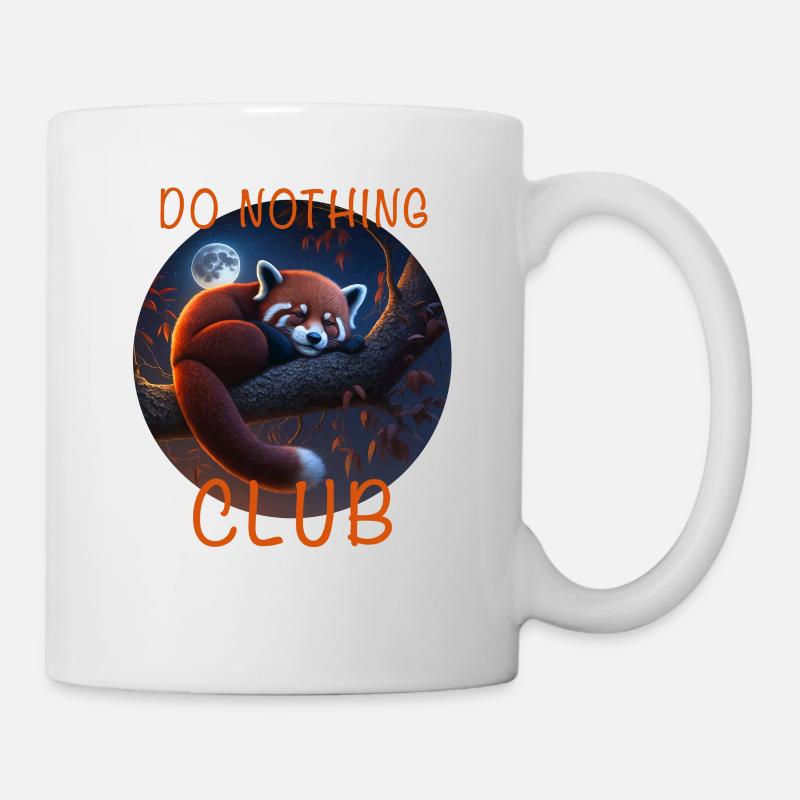 Roter Panda - Tasse - Weiß