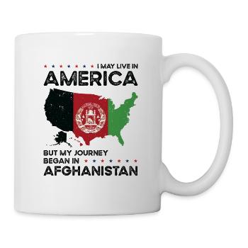 Né en Afghanistan Afghanistan Américains USA - Mug blanc - blanc - Droite