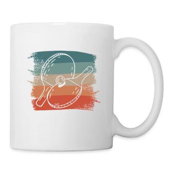 Je Peux Pas J'ai Ping Pong Pongiste - Mug blanc - blanc - Droite