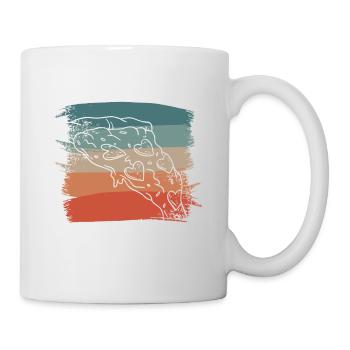 Je Peux Pas J'ai Pizza - Mug blanc - blanc - Droite
