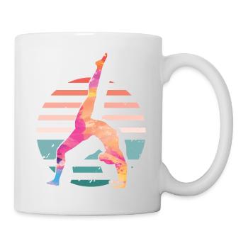 Gymnastique | Gymnastique Gymnastique Filles Femmes - Mug blanc - blanc - Droite