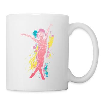 Gymnastique | Gymnastique Gymnastique Filles Femmes - Mug blanc - blanc - Droite
