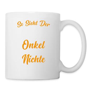 So sieht der beste Onkel der Welt aus - Tasse - Weiß - Rechts