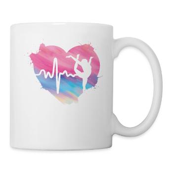 Gymnastique | Gymnastique Gymnastique Filles Femmes - Mug blanc - blanc - Droite