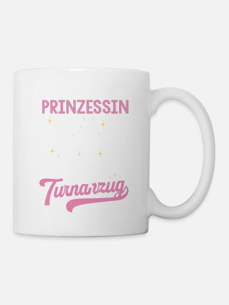 Turnen | Turnerin Gymnastik Turnen Mädchen Frauen - Tasse - Weiß