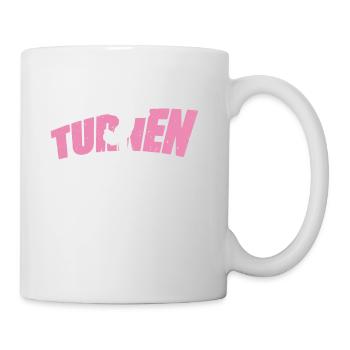 Turnen | Turnerin Gymnastik Turnen Mädchen Frauen - Tasse - Weiß - Rechts