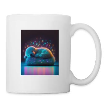 Otter Pet Owners Funny Sleepyhead Otter - Mug - white - Right