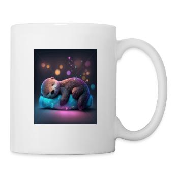 Otter Pet Owners Funny Sleepyhead Otter - Mug - white - Right