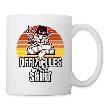 Katzen Katze Katzenshirt Katze Geschenkidee kitten - Tasse - Weiß - Rechts