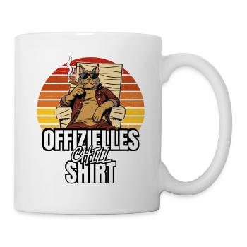 Katzen Katze Katzenshirt Katze Geschenkidee kitten - Tasse - Weiß - Rechts