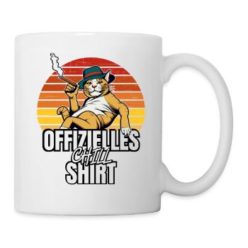 Katzen Katze Katzenshirt Katze Geschenkidee kitten - Tasse - Weiß - Rechts