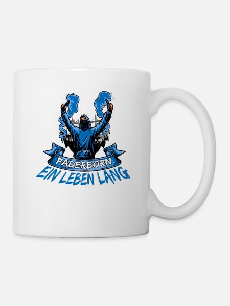 Paderborn ein Leben lang - Tasse - Weiß