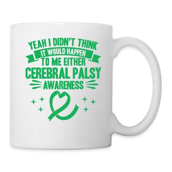 Cerebral Palsy Fighter Cerebral Palsy Awareness - Mug - white - Right