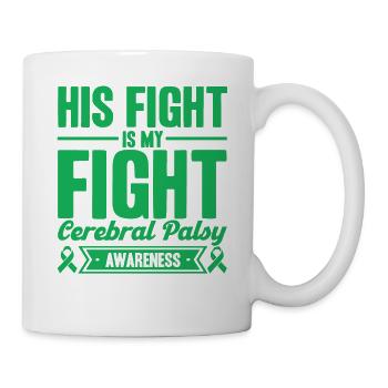 Cerebral palsy consciousness Cerebral palsy Un - Mug - white - Right