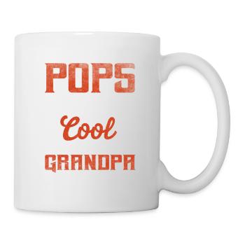 They Call Me Pops because im Too Cool To Be Called - Mug - white - Right