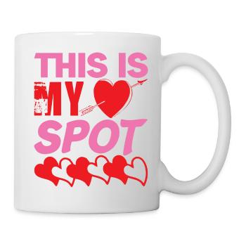 DAS IST MEINE PUNKTWÄRME - Tasse - Weiß - Rechts