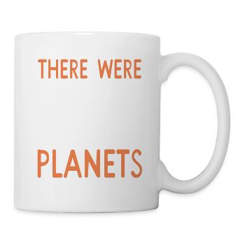 Funny Pluto There Were 9 Planets Retro Funny - Tasse - Weiß - Rechts