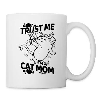 Katzenmama - Tasse - Weiß - Rechts