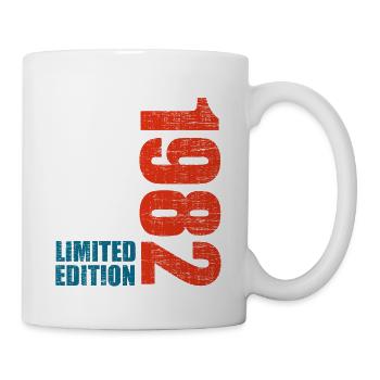 41th Birthday Men Women 41 Years 1982 Funny Gift - Mug - white - Right