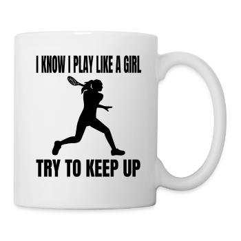 Tennis Women Tennis Player Girls Tennis Club - Mug - white - Right