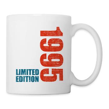 28e anniversaire Hommes Femmes 28 ans 1995 Drôle de cadeau - Mug blanc - blanc - Droite