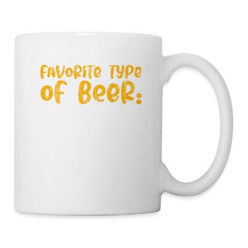 Favorite Type Of Beer, All 3 - Mug - white - Right