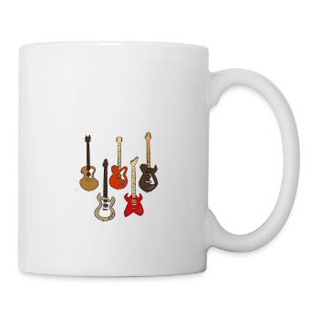 Guitar The Instrument For Intelligent People 4 - Mug - white - Right