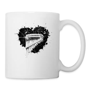 Panflute Panflute player Panflutist - Mug - white - Right