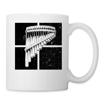 Panflute Panflute player Panflutist - Mug - white - Right