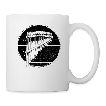 Panflute Panflute player Panflutist - Mug - white - Right