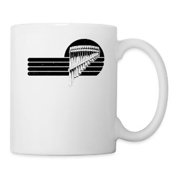 Panflute Panflute player Panflutist - Mug - white - Right