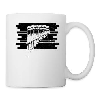 Panflute Panflute player Panflutist - Mug - white - Right