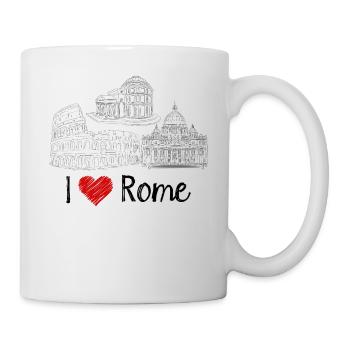 I love Rome - Mug - white - Right