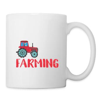 School education is important, but agriculture - Mug - white - Right