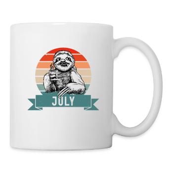 Legends Were Born In July 1983 Sloth Sloth - Mug - white - Right
