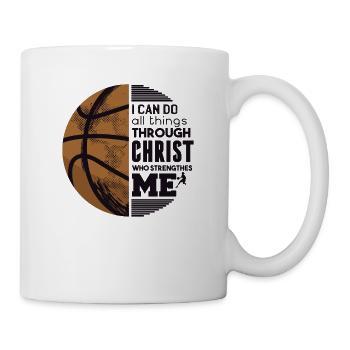 Basketball Tall Player Sports - Tasse - Weiß - Rechts