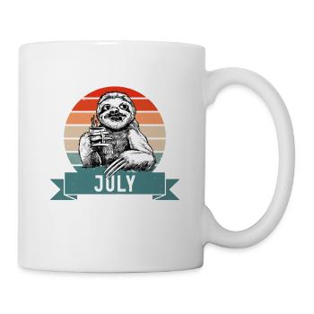 Legends Were Born In July 2015 Sloth Sloth - Mug - white - Right