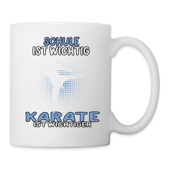 Karate wichtiger Karateka asiatischer Kampfsport - Tasse - Weiß - Rechts
