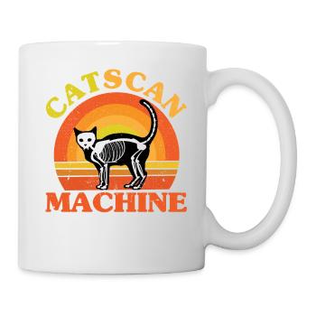 Katzen Sprüche Katzen Liebhaber Katzeneltern Gesch - Tasse - Weiß - Rechts