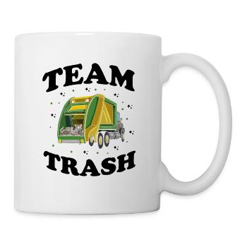 Opossum Design for raccoon fans and marsupial - Mug - white - Right
